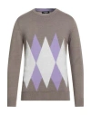 Paul Miranda Man Sweater Beige Size Xl Wool, Acrylic In Neutral
