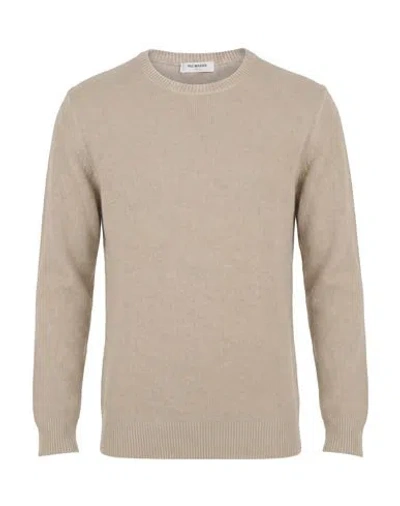 Paul Miranda Man Sweater Beige Size Xxl Wool, Polyamide In Neutral
