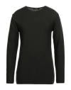 Paul Miranda Man Sweater Dark Green Size L Acrylic, Wool In Black