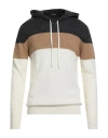 Paul Miranda Man Sweater Ivory Size Xl Acrylic, Wool, Viscose, Alpaca Wool In Multi