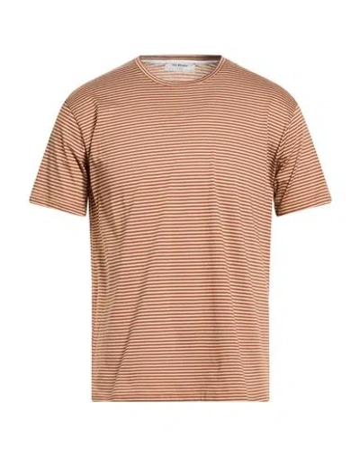 Paul Miranda Man T-shirt Brown Size Xxl Cotton