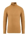 Paul Miranda Man Turtleneck Camel Size Xl Acrylic, Wool, Polyamide, Elastane In Brown
