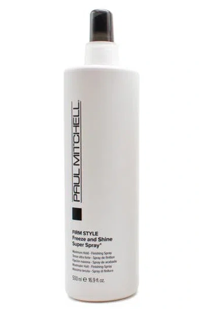 Paul Mitchell Firm Style Freeze & Shine Super Hairspray In No Color