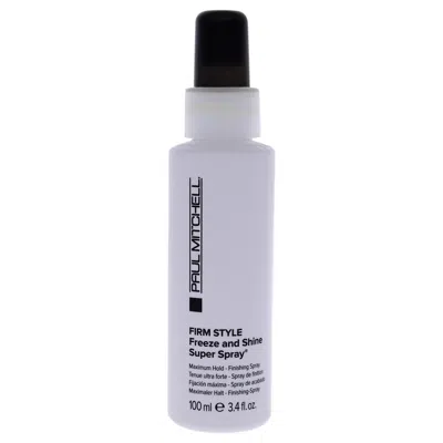 Paul Mitchell Firm Style Freeze And Shine Super Spray For Unisex 3.4 oz Hair Spray