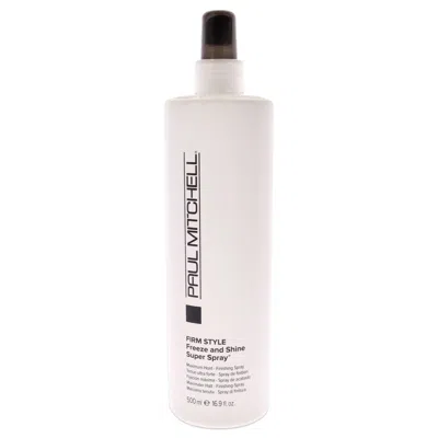 Paul Mitchell Freeze Shine Super Spray By  For Unisex - 16.9 oz Hair Spray In Neutral