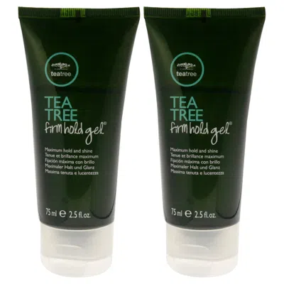 Paul Mitchell Tea Tree Firm Hold Gel By  For Unisex - 2.5 oz Gel - Pack Of 2 In Transparent