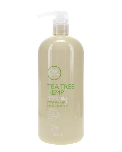 Paul Mitchell Unisex 33oz Tea Tree Hemp Conditioner & Body Lotion