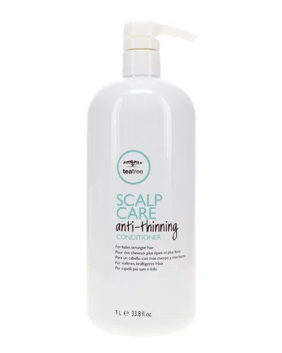 Paul Mitchell Unisex 33oz Tea Tree Scalp Care Anti-thinning Conditioner In Transparent