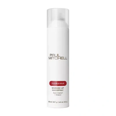Paul Mitchell Worked Up Hair Spray 9.4 Oz. In Transparent