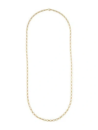 Pre-owned Paul Morelli 18k Cornucopia Necklace, 32" In Multi