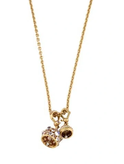 Pre-owned Paul Morelli 18k Moonstone & Diamond Meditation Bells Chain Necklace, 32" In Multicolor
