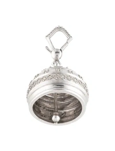 Pre-owned Paul Morelli Granulated Meditation Bell Pendant In Multicolor