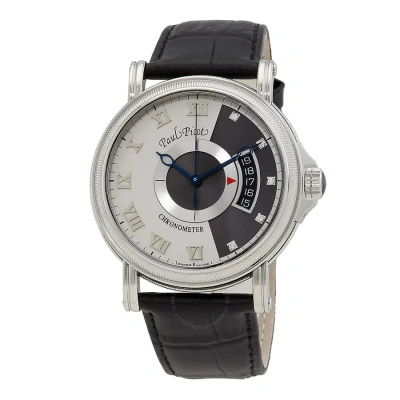 Paul Picot Atelier Automatic Chronometer Grey Dial Men's Watch P3351.sg.7206 In Black