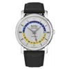 PAUL PICOT PAUL PICOT FIRSHIRE AUTOMATIC SILVER DIAL MEN'S WATCH P3755.SG.GMT.1131.7601
