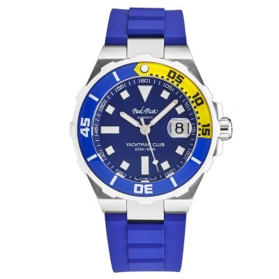 Pre-owned Paul Picot Men's 'yachtman Club' Blue Dial Automatic Watch P1251bj.sg.2614cm010