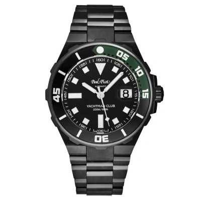 Paul Picot Yachtman Club Automatic Black Dial Men's Watch P1251n.njv4000n.3614