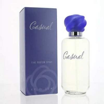 Paul Sebastian Casual Edp Spray 4.0 oz For Her - Slightly Damaged Box In Transparent