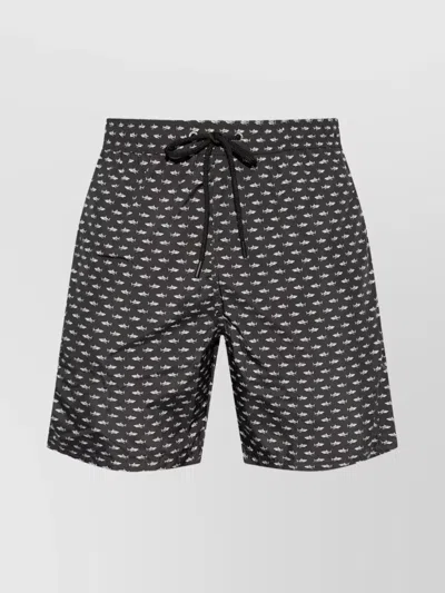 PAUL & SHARK ALL-OVER PRINT SWIM SHORTS