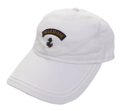Paul & Shark Anchor Cap White