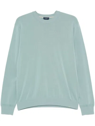 PAUL & SHARK AQUA CREW NECK SWEATER