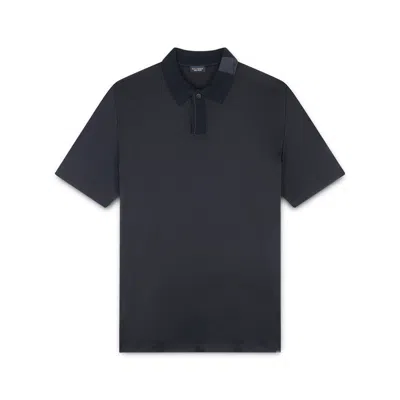 Paul & Shark Polo In Cotone Aqua Touch In Nero