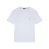 Paul & Shark T-shirt In Cotone Aqua Touch Con Stampa Reflective In Bianco