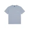 Paul & Shark T-shirt In Cotone Aqua Touch Con Ricamo Shark In Azzurro Chiaro