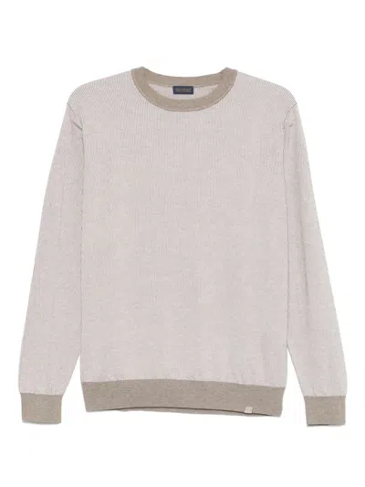 PAUL & SHARK BEIGE CREW NECK SWEATER