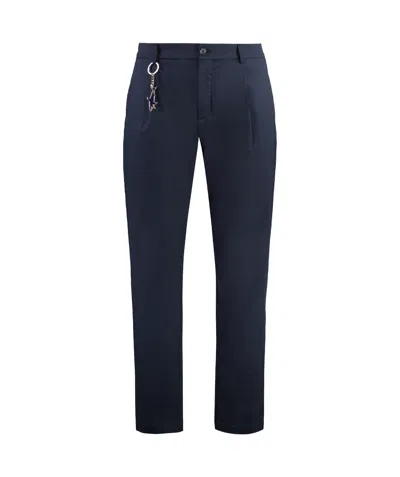 Paul & Shark Belt Loops Slacks In Blue