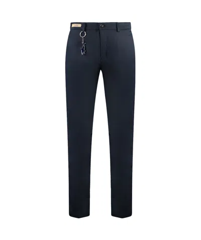 Paul & Shark Belt Loops Slacks In Blue