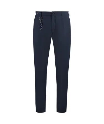 Paul & Shark Belt Loops Slacks In Blue