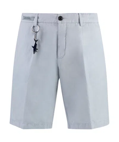 PAUL & SHARK PAUL  SHARK LINEN BLEND BERMUDA SHORTS
