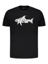 Paul & Shark Shark Graffiti Print Cotton Jersey T-shirt Clothing In Black