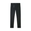 Paul & Shark Jeans Black Rivet In Denim Stretch Organico In Black