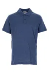 Paul & Shark Blue Short Sleeve Solid Polo In Blue