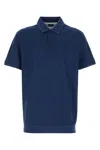 Paul & Shark Blue Short Sleeves Solid Polo