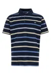 Paul & Shark Blue Striped Logo Polo