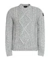 Paul & Shark Cable-knit Jumper In Gray