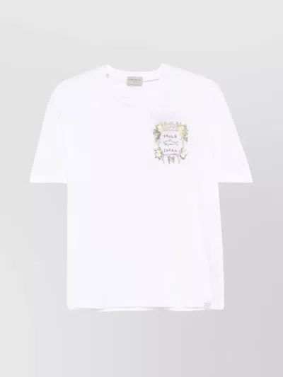 Paul & Shark Capri Embroidery X-soft Jersey T-shirt