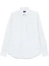 Paul & Shark Checked Shirt In Blue