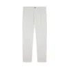 Paul & Shark Pantalone Chino In Cotone E Tencel Stretch In Burro