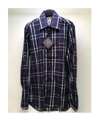 Paul & Shark Classic Plaid Shirt In Black