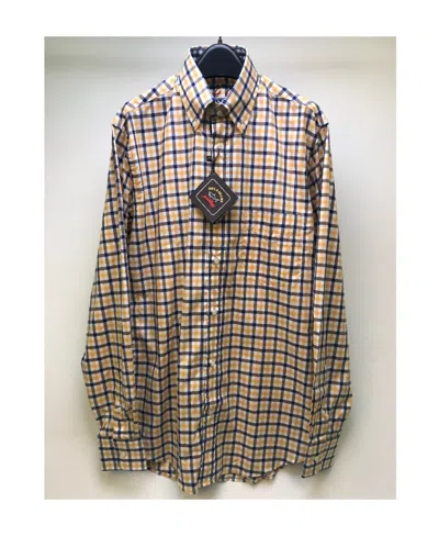 Paul & Shark Classic Plaid Shirt In Multicolor