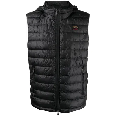 Paul & Shark Outwear Waistcoat In Black