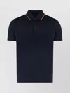Paul & Shark Collar Contrast Cotton Polo Shirt
