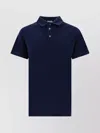 PAUL & SHARK COLLARED COTTON POLO SHIRT WITH SPONGY EFFECT