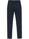 Paul & Shark Cotton-blend Trousers In Blue