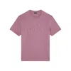 Paul & Shark T-shirt In Jersey Di Cotone Con Ricamo Logo In Rosso Rosato