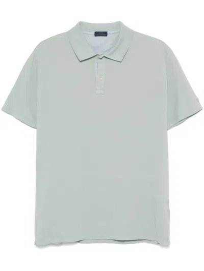 Paul & Shark Cotton Polo Shirt In Blue
