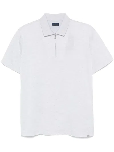 Paul & Shark Cotton Polo Shirt In Grey